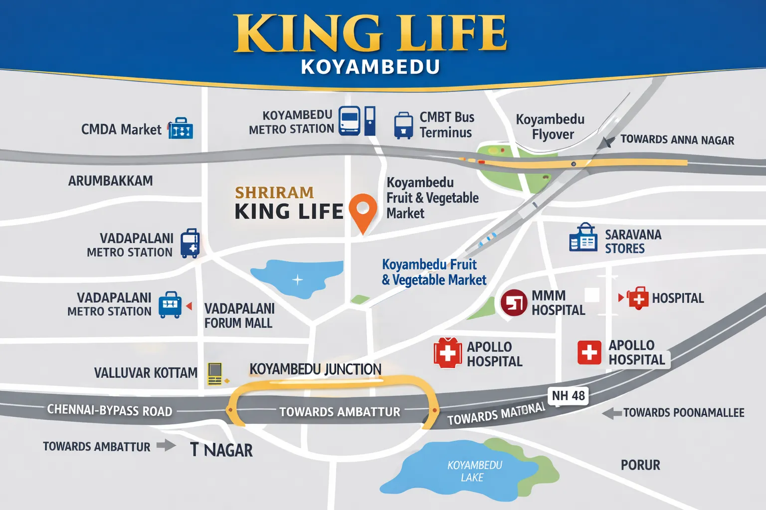 Shriram Steller Location Map